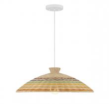  M7032NRC - 1-Light Pendant in Matte White