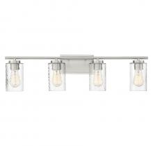  M80039BN - 4-Light Bathroom Vanity Light in Brushed Nickel