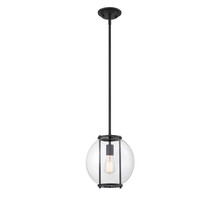 Savoy House Meridian M50045BK - 1-Light Outdoor Hanging Lantern in Matte Black
