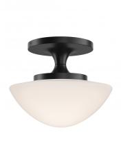 Hinkley 47813BK - Small Semi-Flush Mount