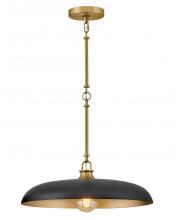  48167LCB-BK - Large Dome Pendant