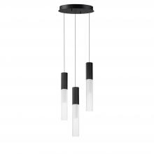  E11013-144BK - Reeds-Multi-Light Pendant