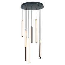  E21377-BK - Hover-Multi-Light Pendant